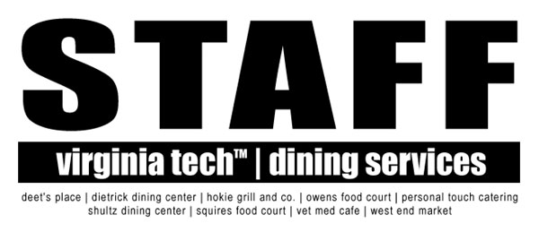 Student Programs-Dining Services Staff Shirt 2003